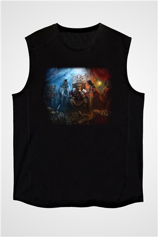 Age Of Empires Siyah Unisex Kolsuz Tişört