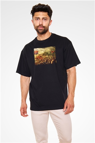 Age Of Empires Siyah Unisex Oversize Tişört T-Shirt