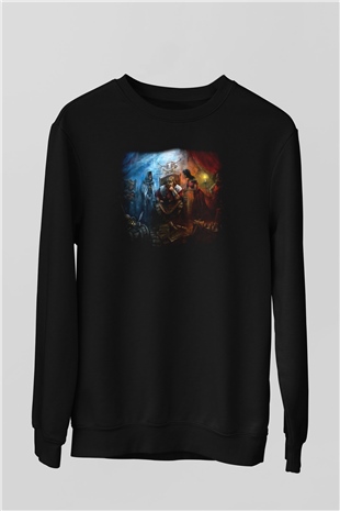 Age Of Empires Siyah Unisex Sweatshirt