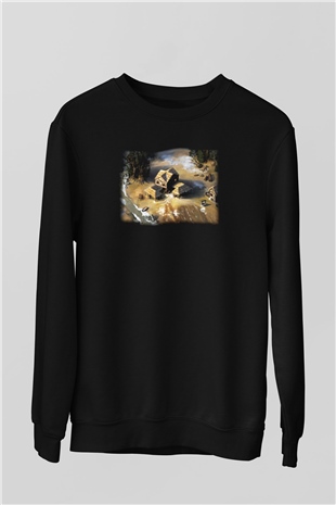 Age Of Empires Siyah Unisex Sweatshirt