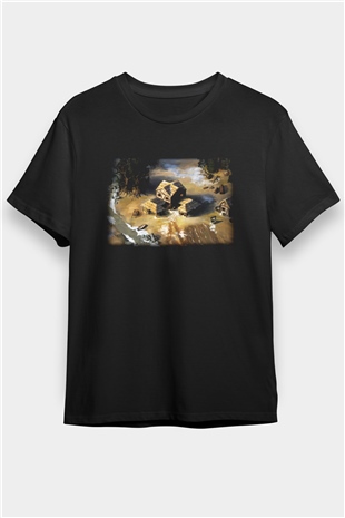 Age Of Empires Siyah Unisex Tişört T-Shirt