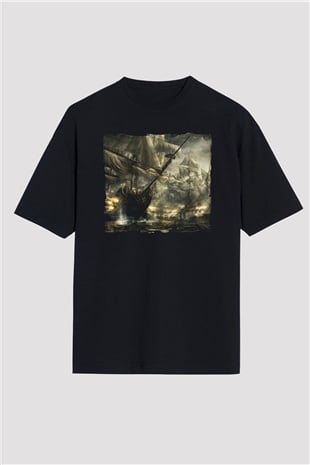 Age Of Empires Siyah Oversize Tişört Oversize T-shirt