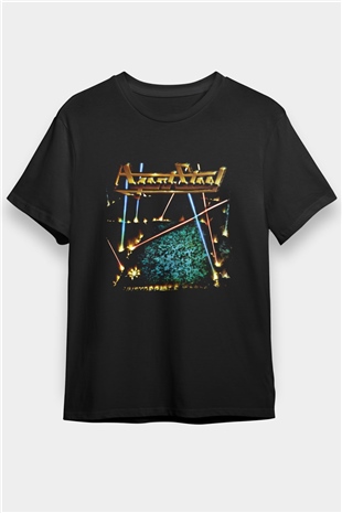 Agent Steel Baskılı Unisex Siyah Tişört