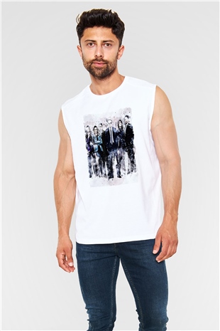 Agents of S.H.I.E.L.D. Beyaz Unisex Kolsuz Tişört