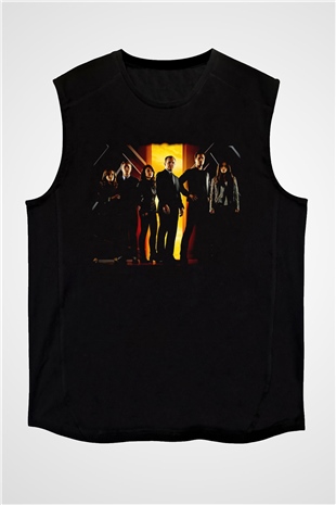Agents of S.H.I.E.L.D. Siyah Unisex Kolsuz Tişört