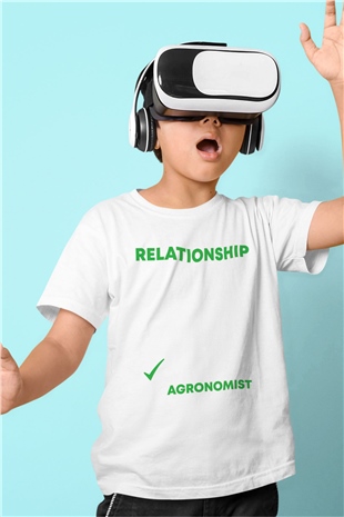 Agronomist Beyaz Unisex Çocuk Tişört