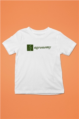 Agronomist Beyaz Unisex Çocuk Tişört