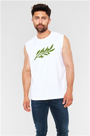 Agronomist Beyaz Unisex Kolsuz Tişört
