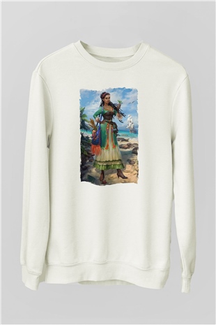 Agronomist Beyaz Unisex Sweatshirt