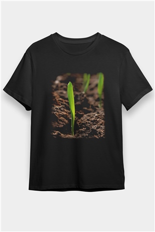 Agronomist Siyah Unisex Tişört T-Shirt - TişörtFabrikası