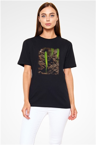 Agronomist Siyah Unisex Tişört T-Shirt - TişörtFabrikası
