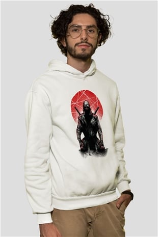 Aikido Beyaz Unisex Hoodie