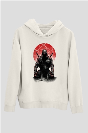 Aikido Beyaz Unisex Hoodie