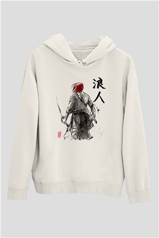 Aikido Beyaz Unisex Hoodie