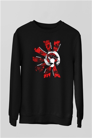 Aikido Siyah Unisex Sweatshirt