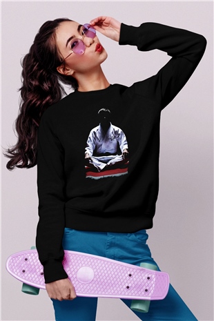 Aikido Siyah Unisex Sweatshirt