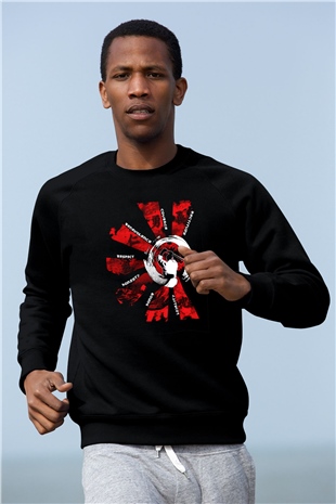 Aikido Siyah Unisex Sweatshirt