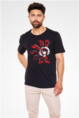 Aikido Siyah Unisex Tişört T-Shirt - TişörtFabrikası