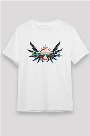 Airwolf Beyaz Unisex Tişört