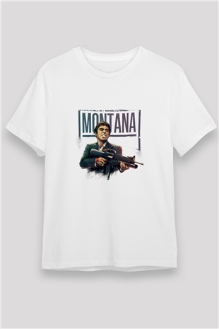 Al Pacino Unisex Baskılı Beyaz Tişört