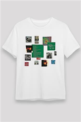 Alan Persons Project Baskılı Unisex Beyaz Tişört - Tshirt