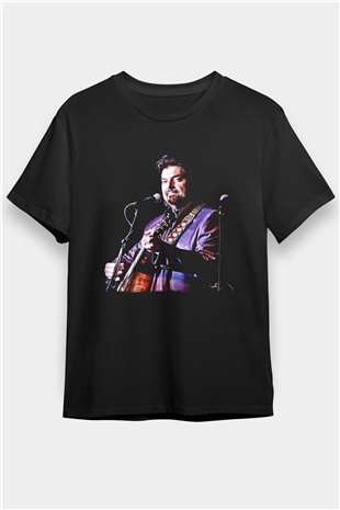 Alan Persons Project Baskılı Unisex Siyah Tişört - Tshirt