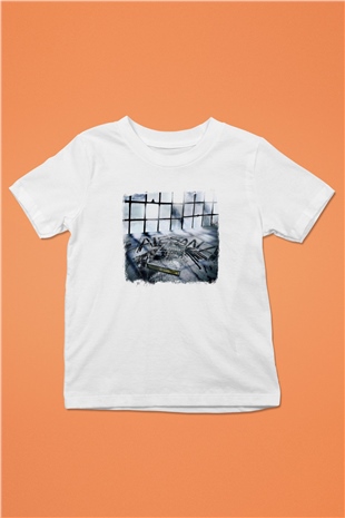 Alesana Baskılı Unisex Beyaz Çocuk Tişört