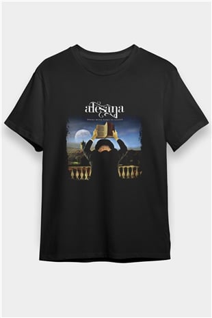 Alesana Baskılı Unisex Siyah Tişört