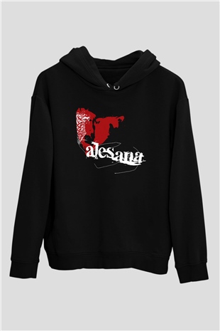 Alesana Siyah Unisex Hoodie