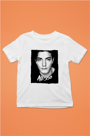 Alesso Beyaz Unisex Çocuk Tişört