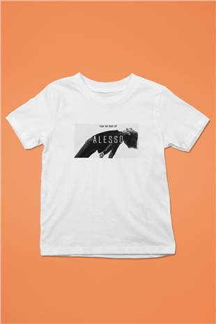 Alesso Beyaz Unisex Çocuk Tişört