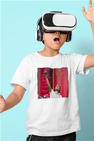 Alesso Beyaz Unisex Çocuk Tişört
