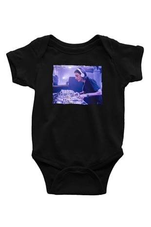 Alesso Siyah Bebek Body - Zıbın