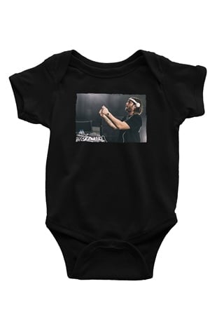 Alesso Siyah Bebek Body - Zıbın