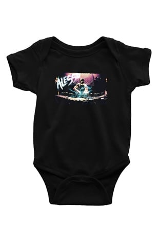 Alesso Siyah Bebek Body - Zıbın