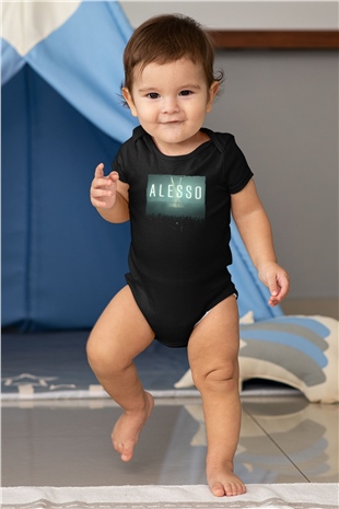 Alesso Siyah Bebek Body - Zıbın