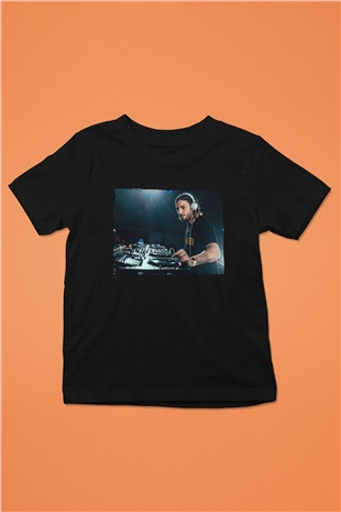 Alesso Siyah Unisex Çocuk Tişört