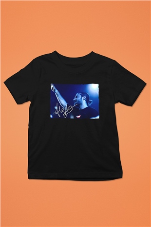 Alesso Siyah Unisex Çocuk Tişört