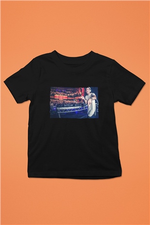 Alesso Siyah Unisex Çocuk Tişört