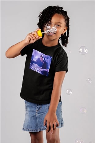 Alesso Siyah Unisex Çocuk Tişört
