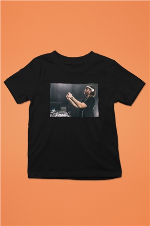 Alesso Siyah Unisex Çocuk Tişört