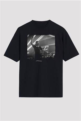 Alesso Siyah Oversize Tişört Oversize T-shirt - TişörtFabrikası
