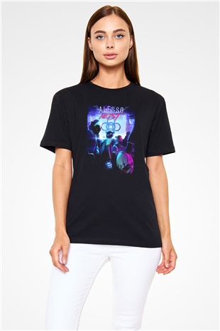 Alesso Siyah Unisex Tişört T-Shirt - TişörtFabrikası