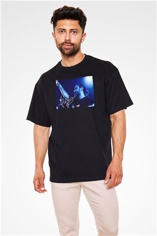 Alesso Siyah Oversize Tişört Oversize T-shirt - TişörtFabrikası