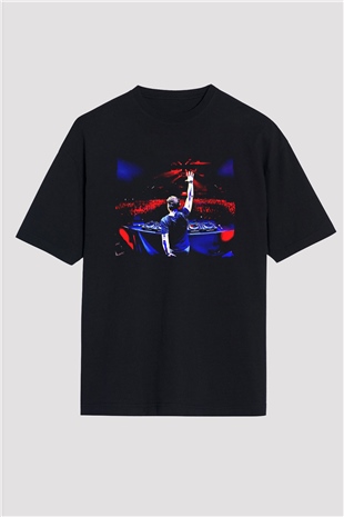 Alesso Siyah Oversize Tişört Oversize T-shirt - TişörtFabrikası