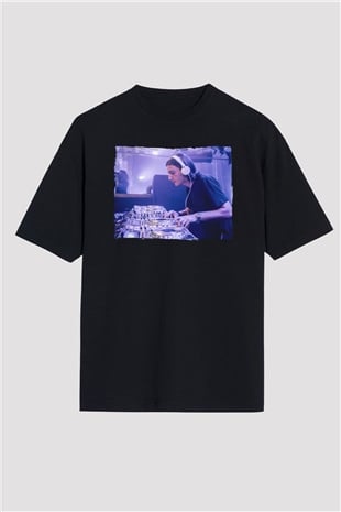 Alesso Siyah Oversize Tişört Oversize T-shirt - TişörtFabrikası