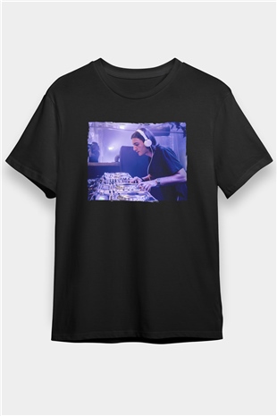 Alesso Siyah Unisex Tişört T-Shirt - TişörtFabrikası