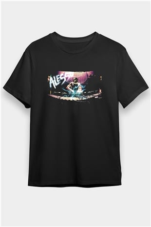 Alesso Siyah Unisex Tişört T-Shirt - TişörtFabrikası