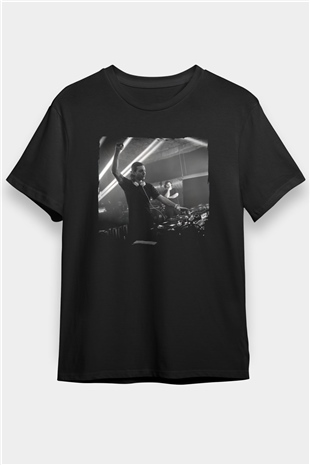 Alesso Siyah Unisex Tişört T-Shirt - TişörtFabrikası