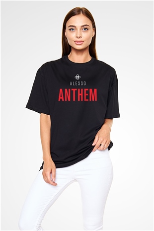 Alesso Siyah Oversize Tişört Oversize T-shirt - TişörtFabrikası
